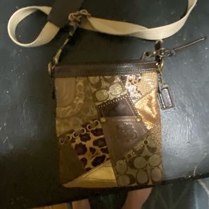 Small Coach shoulder or cross body bag used lightly